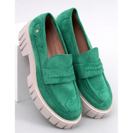 Mocasini cu platforma de la Chandra Green verde 1 Mocasini cu platforma de la Chandra Green verde 1