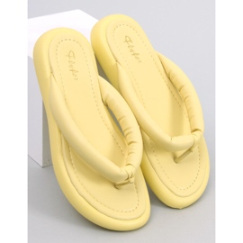 Șlapi Cliff Yellow pentru damă galben 1