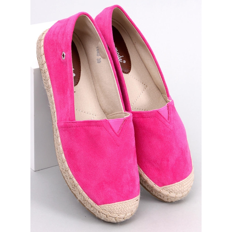 Espadrile Pitts Fuchsia pentru damă roz 1