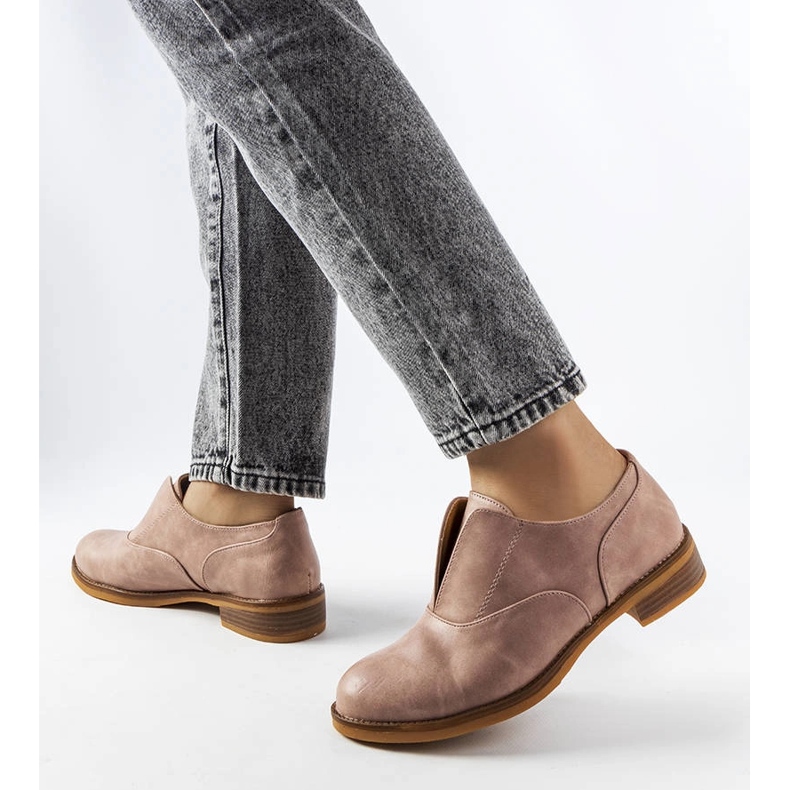 Brogues bej LS5379 Taupe 1