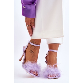 FB2 Sandale de damă violet Tiffany Feather 2