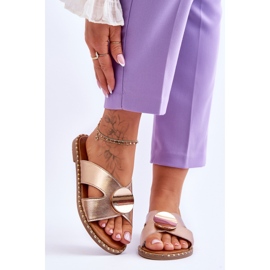 Vinceza Tocuri plate Kenley aurii de damă de aur 1