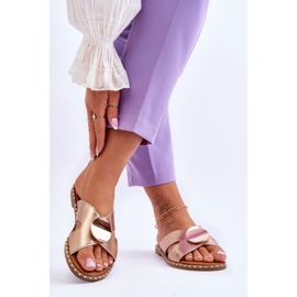 Vinceza Tocuri plate Kenley aurii de damă de aur 2