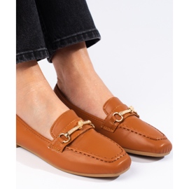 Mocasini slip-on Shelovet maro de dama 1