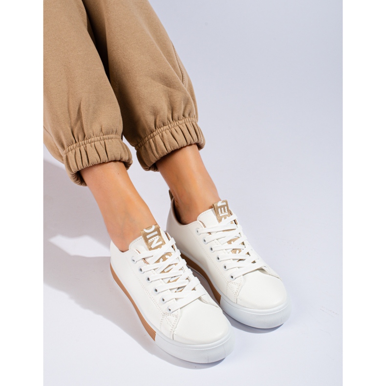 Pantofi sport clasici albi Shelovet 1