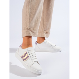 Pantofi sport clasici albi Shelovet 1