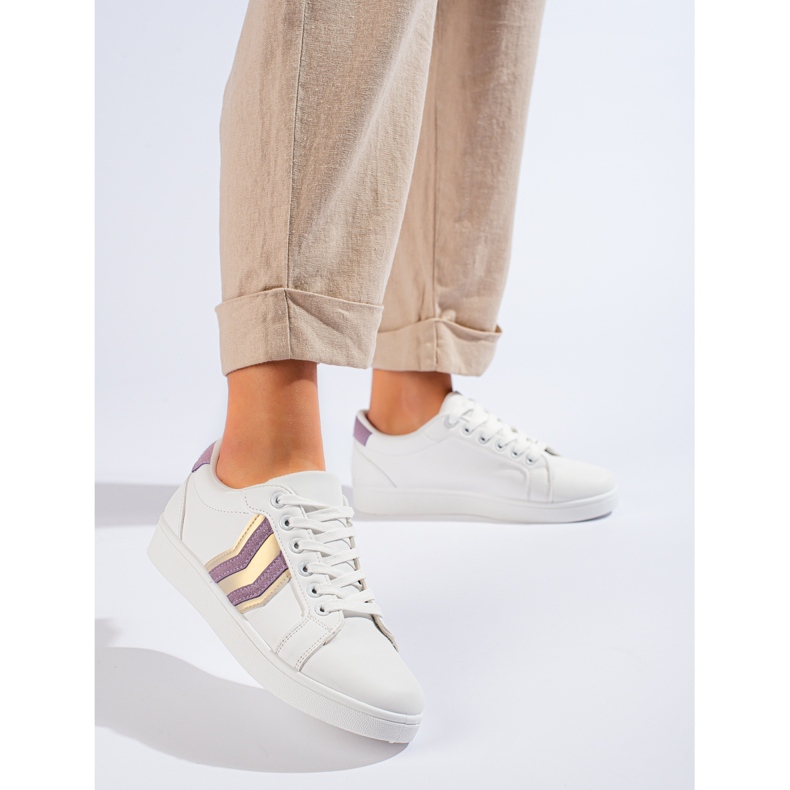 Pantofi sport clasici albi Shelovet 1