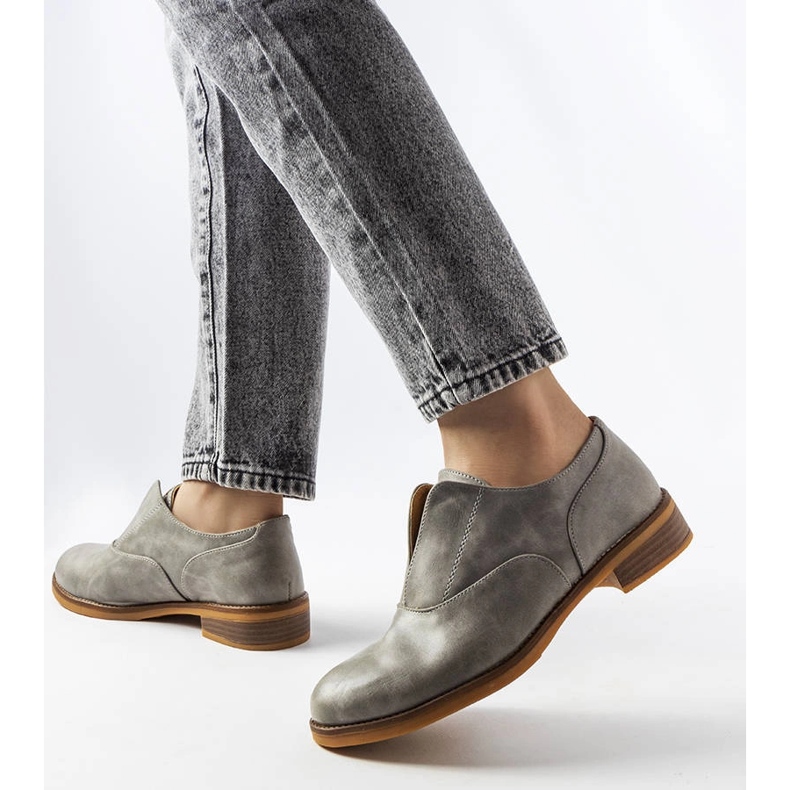 Pantofi gri LS5379 1