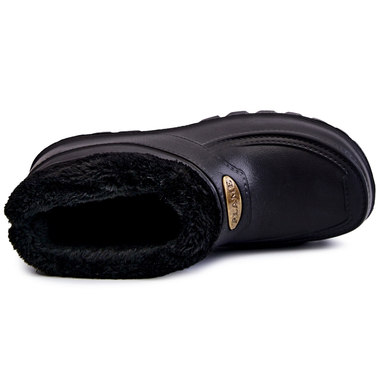 PM2 Cizme de ploaie cu spumă izolată pentru bărbați, negre Tanyo negru 2