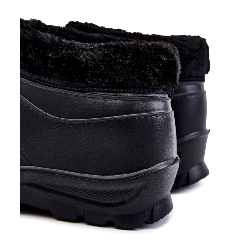 PM2 Cizme de ploaie cu spumă izolată pentru bărbați, negre Tanyo negru 4