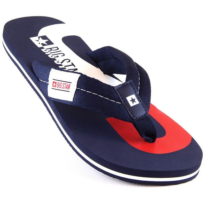 Papuci bărbați Big Star JJ174528 albastru 1