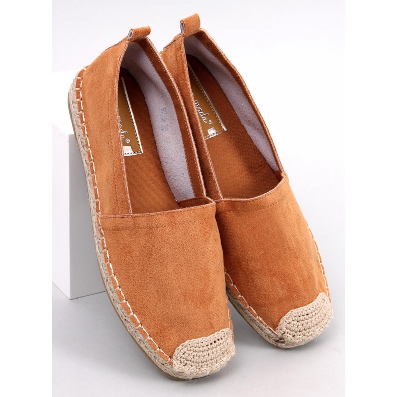 Espadrile dama Zahn Camel maro 1