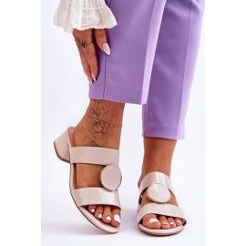 Tocuri elegante Sergio Leone KL310 Bej 1