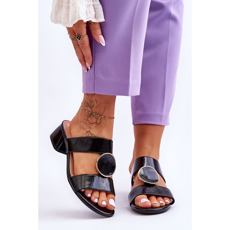 Tocuri elegante Sergio Leone KL310 Negru 1