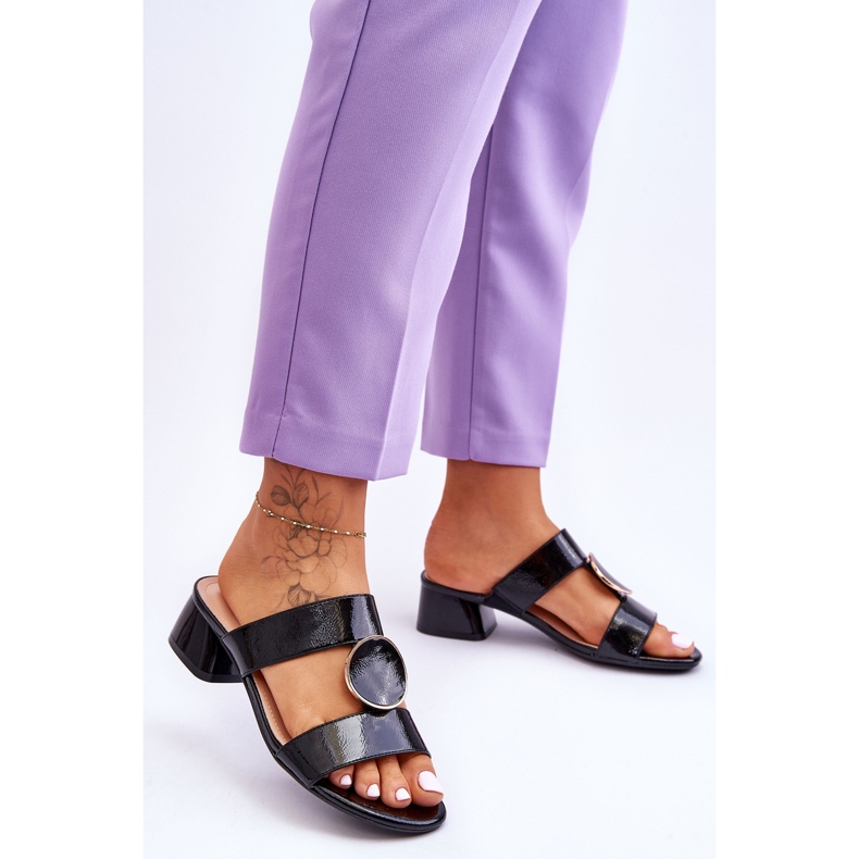 Tocuri elegante Sergio Leone KL310 Negru 2