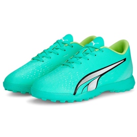 Pantofi de fotbal Puma Ultra Play Tt Jr 107236 03 verde verde 1