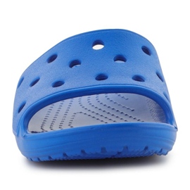 Papuci Crocs Classic Slide K Jr 206396-4KZ albastru 1