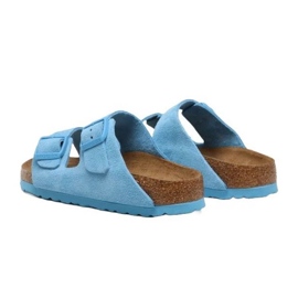 Papuci Birkenstock Arizona Sfb W 1024066 albastru 3
