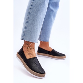 Espadrile din Piele Mocasini Big Star LL276002 Negru 2 Espadrile din Piele Mocasini Big Star LL276002 Negru 2