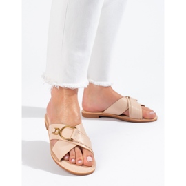 Papuci Shelovet de dama bej 1