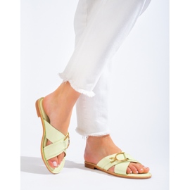 Papuci Shelovet verzi de dama verde 1