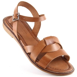 Sandale romane Potocki W RS64011 maro 1 Sandale romane Potocki W RS64011 maro 1