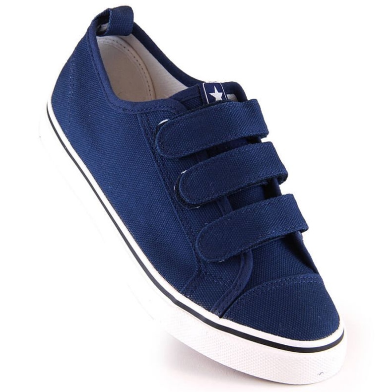 Adidași cu velcro News Jr EVE408C bleumarin albastru 1