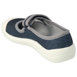 Papuci copii Befado 208X048 bleumarin albastru 3
