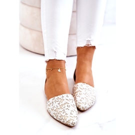 Balerini eleganti din piele Laura Messi 1110 Bej 4 Balerini eleganti din piele Laura Messi 1110 Bej 4