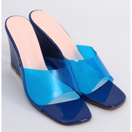 Glisoare cu pană transparente Rocks Blue albastru 1