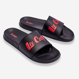 Papuci Lee Cooper LCW-23-42-1730, negru-roșu, pentru bărbați 2