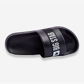 Papuci Classic Big Star pentru bărbați LL174457 Negri negru 2