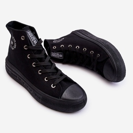 Pantofi de damă înalți Big Star LL274A182 Negri negru 1