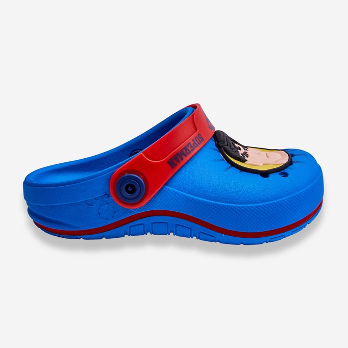 Zaxy Crocs pentru copii Superman Grendene Kids JJ385004 Albastru 1