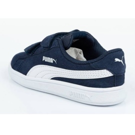 Puma Smash v2 Jr 365178 02 albastru 4