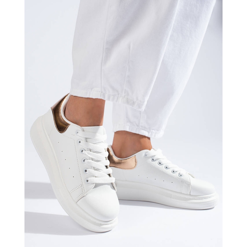 Pantofi sport albi de dama Shelovet 2